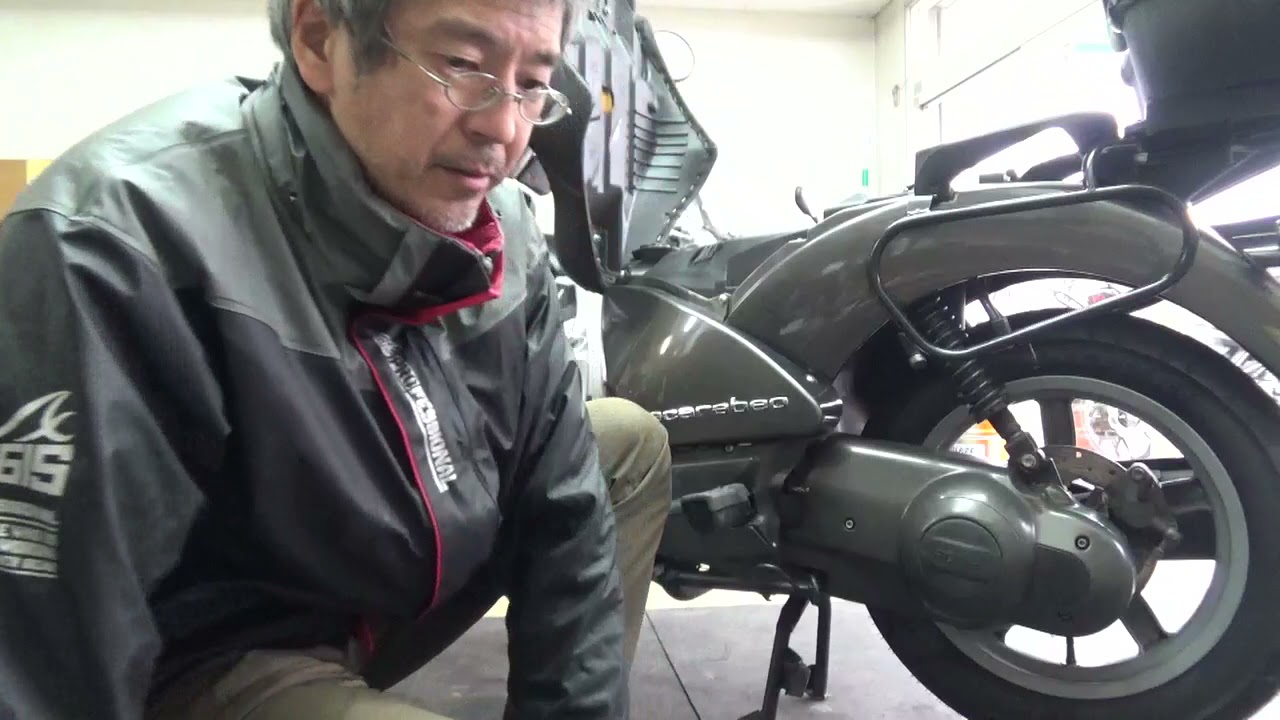 アプリリア スカラベオ250 とりあえず終了なのですが・・・ - YouTube