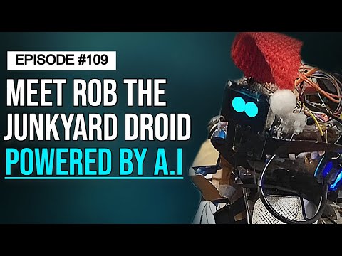 הרובוט המשעשע הזה מופעל על ידי בינה מלאכותית