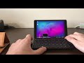 GPD Pocket 2 Pocket2 8GB 256GB 7 Inch Touch Screen Mini PC Pocket
Laptop Notebook CPU Intel Celeron 3965Y Windows 10 System