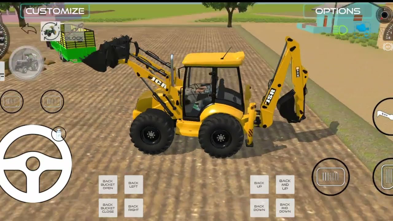 Drive Tractor JCB & Truck | Uploading Rice Bags New Holland Tractor Toli  Truck Jhon Dheer 🚜 part 77