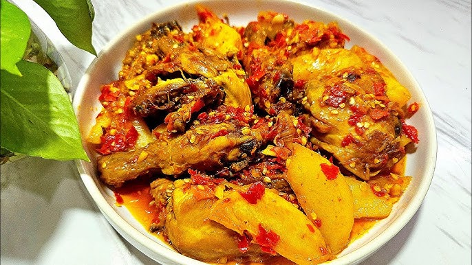 RESEP MASAKAN SEHARI HARI | AYAM KENTANG BALADO