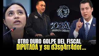 El fiscal no les dio ni un espacio...