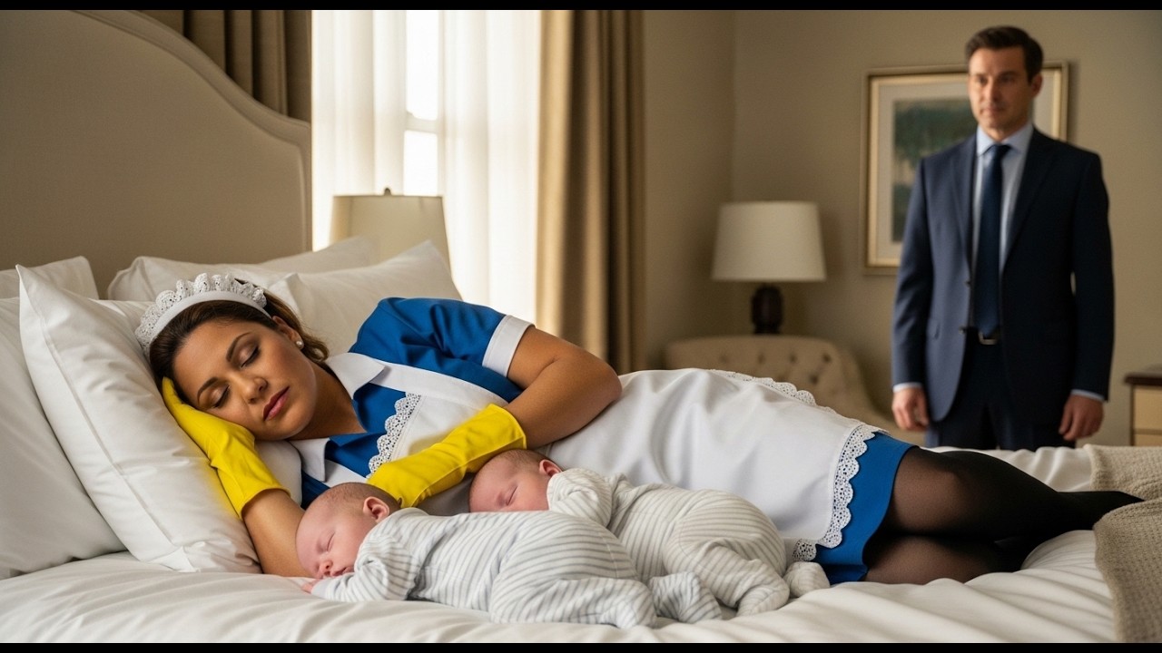 Близнецы овдовевшего миллионера совсем не спали — пока новая горничная не изменила всё.