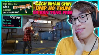 (FREE FIRE) CÁCH NHẬN SKIN UMP HỔ TRÙM TĂNG XUYÊN GIÁP GÀ RÁN TẶNG FREE, TEST XEM CÓ MẠNH KHÔNG