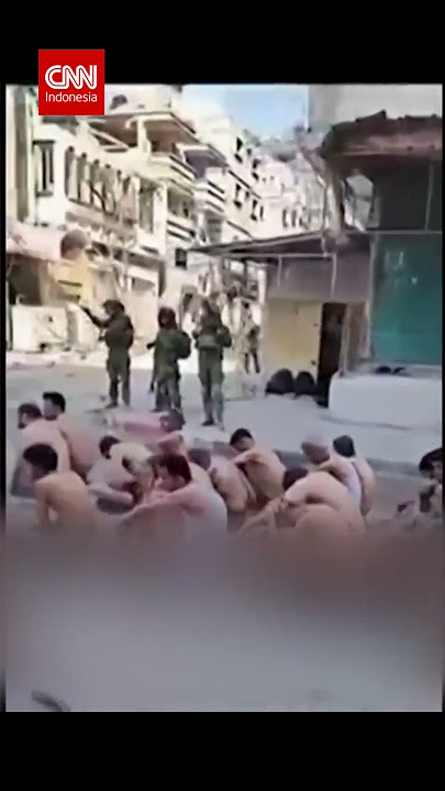 Tentara Israel Telanjangi Pria Palestina