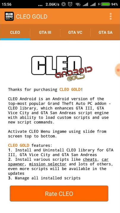 GTA San Andreas GTA: SA Cheater for Android (no root) Mod 