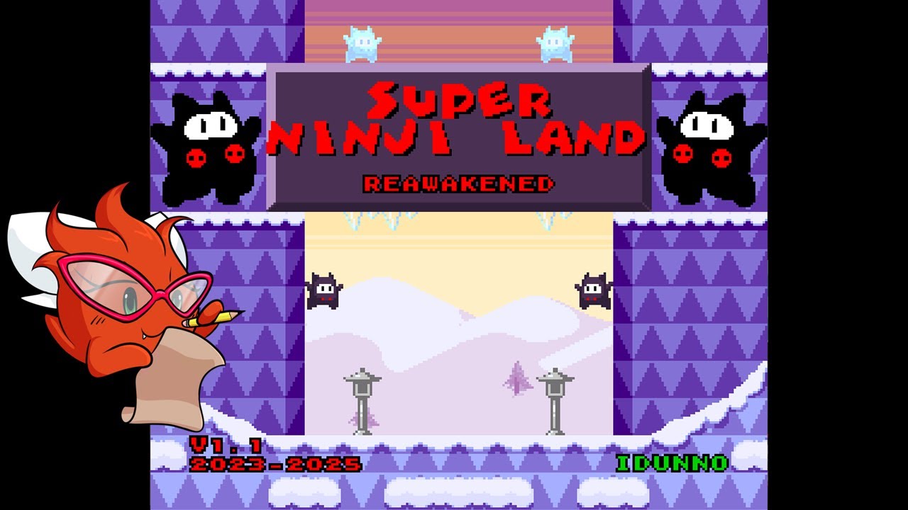 Super Ninji Land Reawakened (SMW Hack) (Longplay)