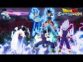 GOKU MUI & VEGETA BLUE EVOLUTION AGAINST BEAST GOHAN DRAGON BALL SPARKING ZERO