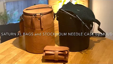 UNBOXING: SaturnXL bags and Stockholm Needle Case by Muud