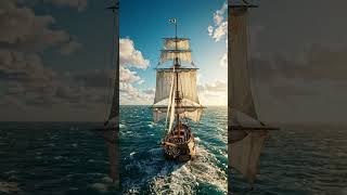 #ship sea swimming shorts cartoon video ☁️⚡