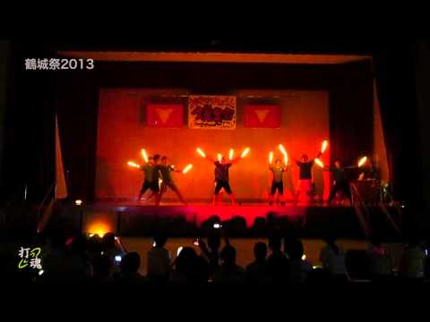 文化祭でヲタ芸@鶴城祭2013【♪Flashback & Butter-Fly 】