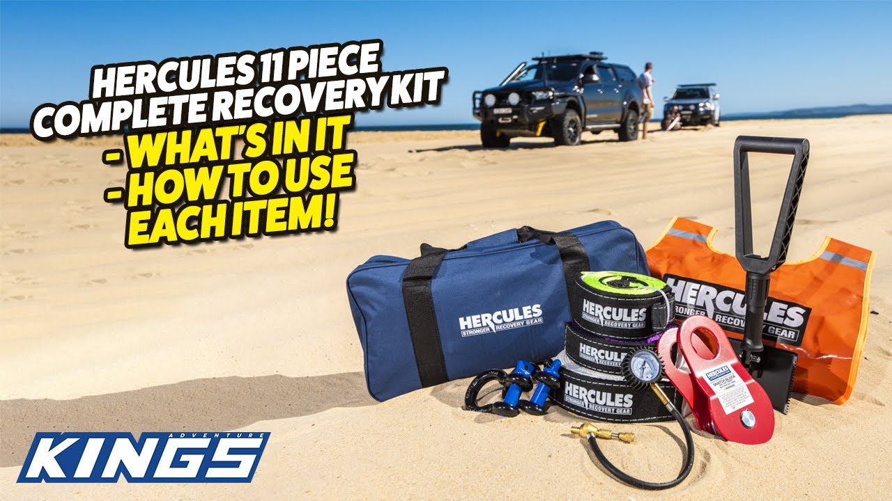 Hercules 11 Piece Complete Recovery Kit - What's In It, and How to Use it!  