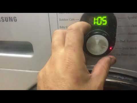 شرح البرامج وطريقه التشغيل غساله سامسونج 7 كيلو