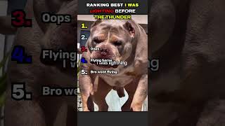 Ranking best I was lightning before the thunder #funny#shorts