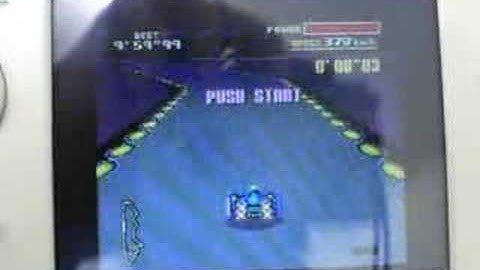 GP2X F200 - F-Zero (PocketSNES)