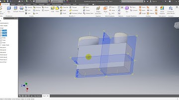 Lệnh Axis và UCS   Inventor 2018