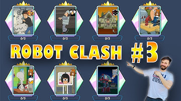 Gameplay Animation Throwdown Robot Clash Day 3 | TWITCHINAROUNDDD