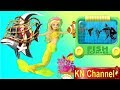 BÚP BÊ TIÊN CÁ KN Channel CÓ MÁY SIÊU ÂM CÁ CỰC HAY | GIẢI CỨU ĐÀN CÁ CON THOÁT KHỎI CON NGƯỜI