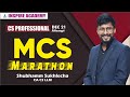 MCS Marathon || CS Professional || for December 2021 || Shubhamm Sir