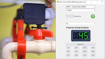 CONTROLAR FÁCIL SERVOMOTORES DESDE LA PC !!