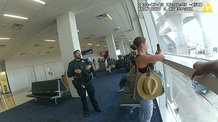 VIDEO | Tiffany Gomas 'crazy plane lady' storms off American Airlines flight in new bodycam video