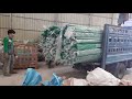 Construction Plumbing work Material Unload to site warehouse/stock #shorts #plumbing #stock