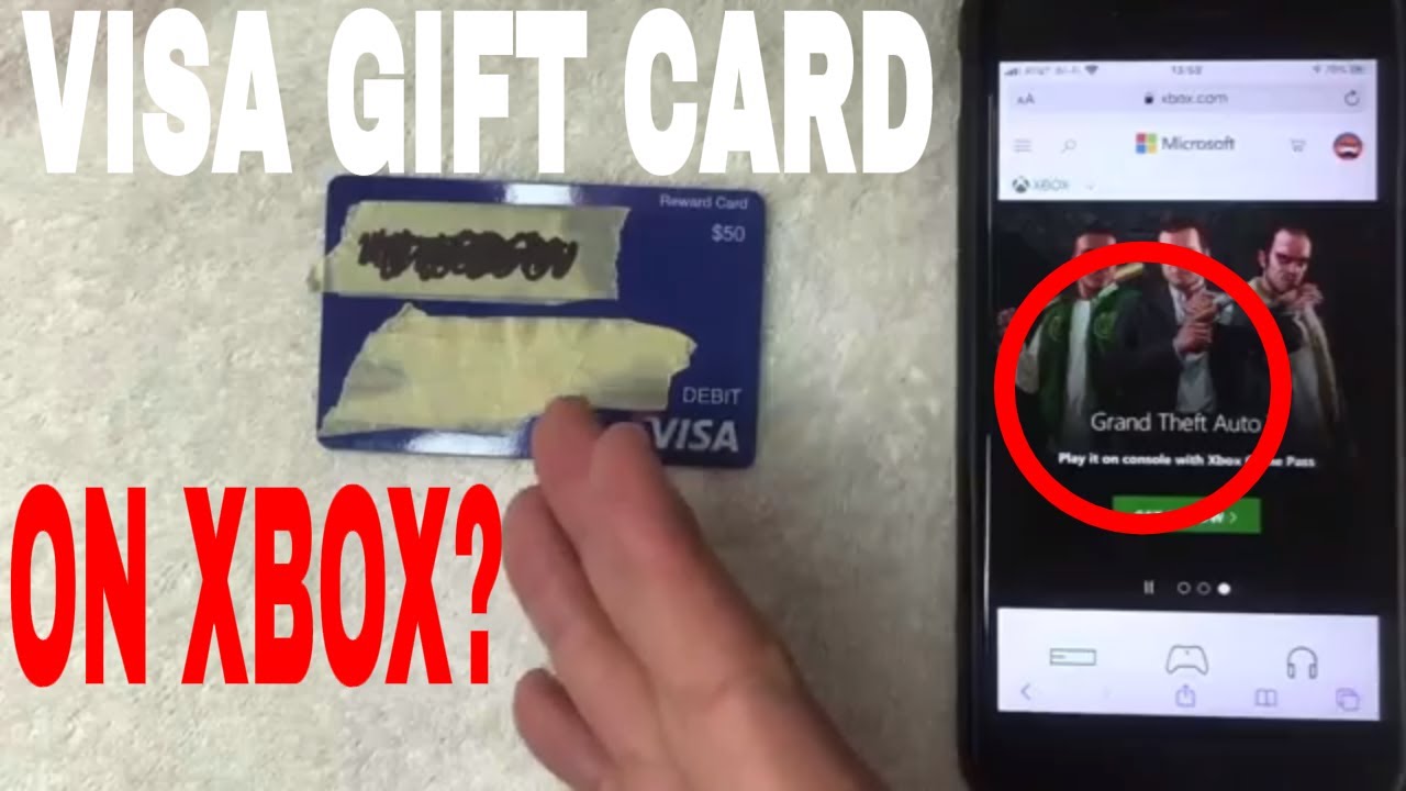 Can You Use Visa Debit Gift Card On Xbox Live? 🔴 YouTube