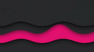 Abstract Pink Layered Waves with Textured Dots Seamless Motion Background Loop 4K 60FPS