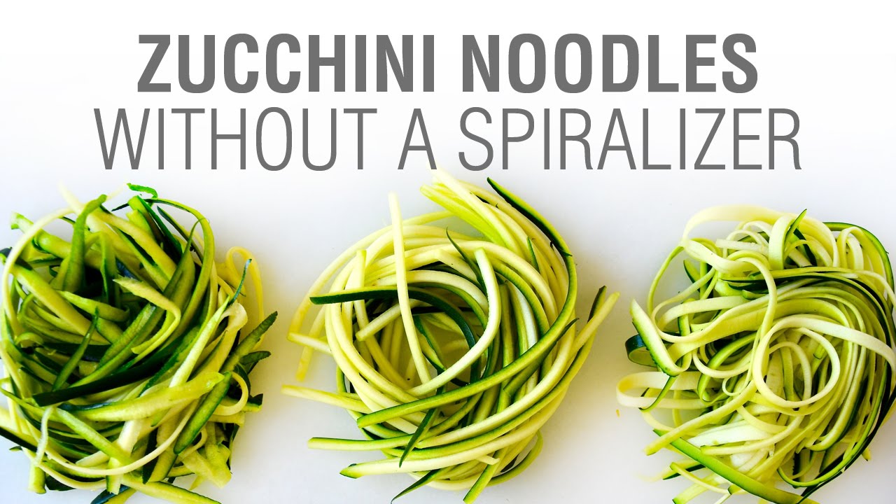 Tutustu 86+ imagen zucchini pasta without spiralizer