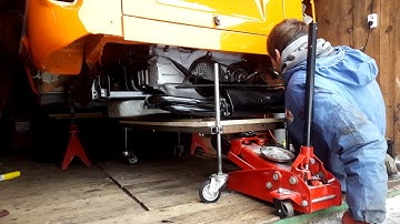 Vw t2 engine and gearbox installation