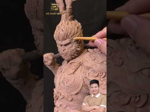 Làm tượng thủ Tề Thiên Đại Thánh bằng đất sét!