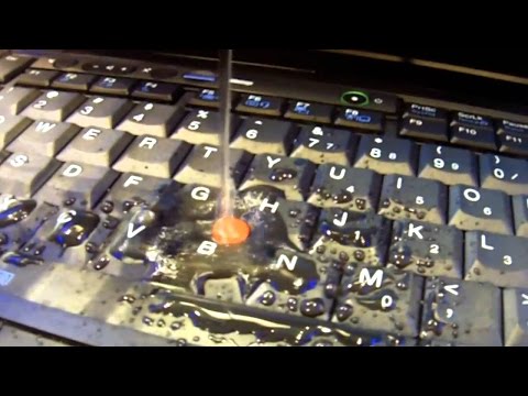 Lenovo ThinkPad Spill Test - 365 iT SOLUTIONS - Managed IT Services Toronto