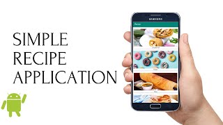Android Studio - Build A Simple Android Recipe Application screenshot 1