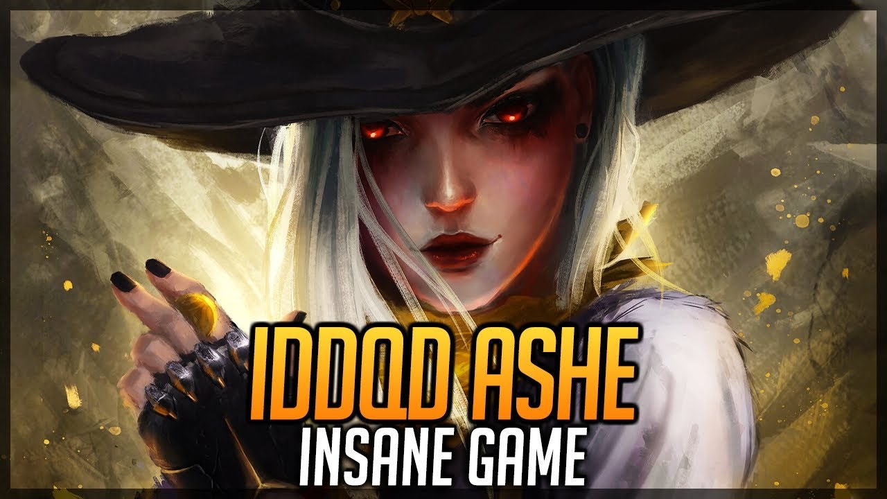 iddqd Ashe Aimgod Insane Game Carry - These Shots Are Unbelievable