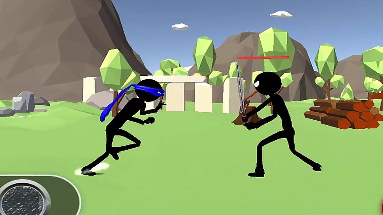 Stickman Fighting 3D - webGL game play online at Chedot.com