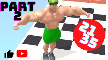 Muscle Rush - Gameplay Walkthrough All Levels Part 2 | Levels 21-35 (Android,iOS)