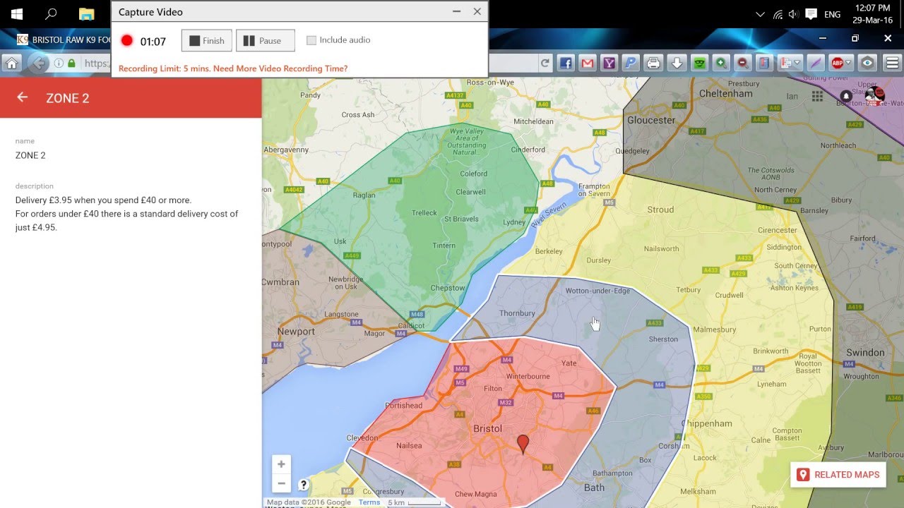 delivery zone guide YouTube