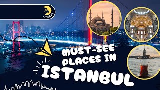 ISTANBUL TOP 10 PLACES TO VISIT!!! 🇹🇷✈️🌍 4K