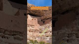 How did they get up there!? Cliff dwellings just south of Flagstaff, AZ #adventure #travel #history