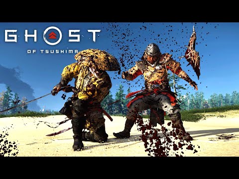 【ノーダメージ戦闘集!】大型アプデ前の練習!!( ゴーストオブツシマ パリィ 受け流し 攻略 Legends 冥人奇譚 Ghost of Tsushima ゲームプレイ オンライン 協力 感想 評価