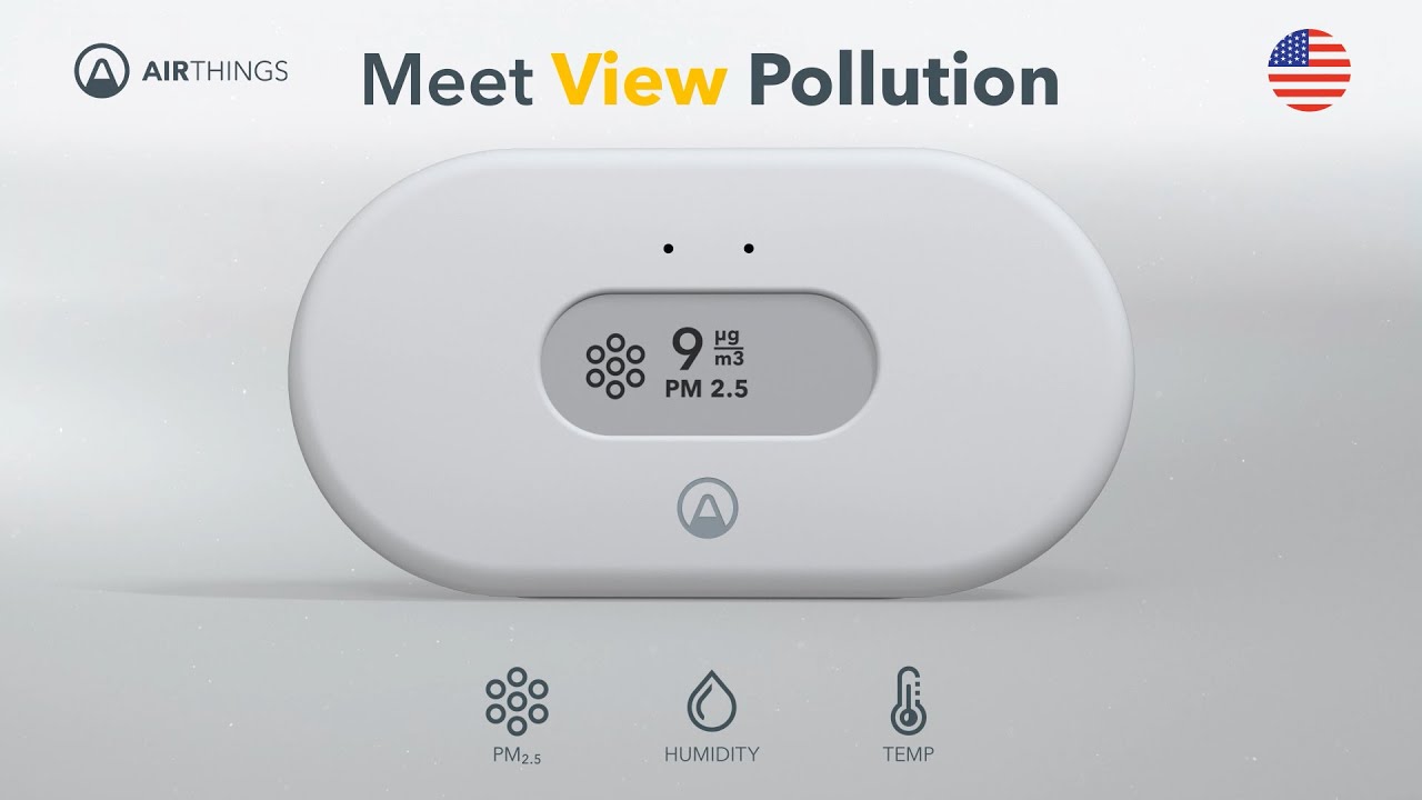 Умный монитор качества воздуха Airthings View Pollution PM2.5 (980