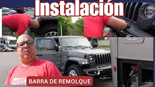 El Jeep empezó a pedir 💰 / Instalación de la barra de remolque  / RV Life by Latinos en RV 601 views 2 weeks ago 11 minutes, 47 seconds