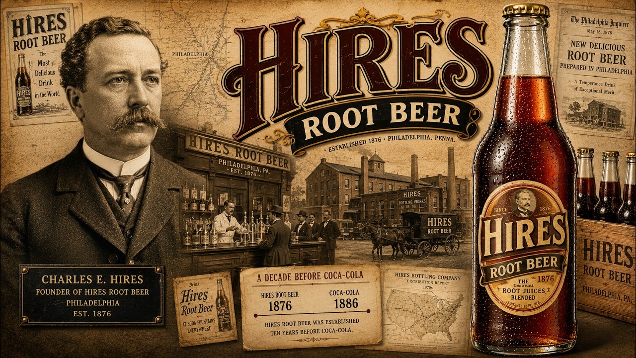 Before Coca-Cola: The 1876 Root Beer That Built America's First Soda Empire — Then Got Erased