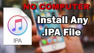 Install ipa file iphone 5,5s,6,6s,7,8,X,11,12  | ios updates