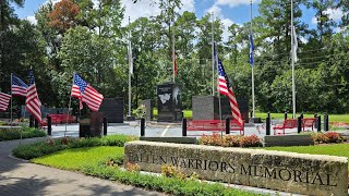 Taps at the Fallen Warriors Memorial 