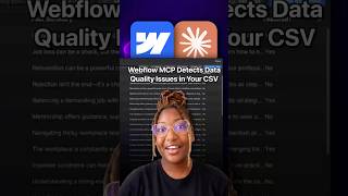Webflow MCP Detects Data Quality Issues in Your CSV