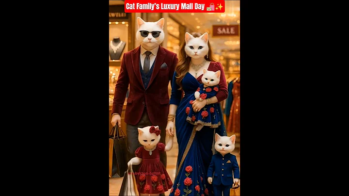 Video 9826721: white persian cat family, cuteness cutecat