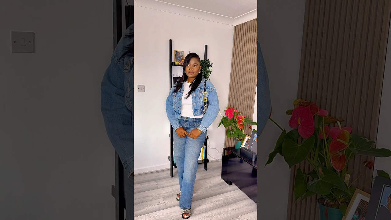 GRWM: Cropped Denim Jacket + Jeans | Easy Street Style