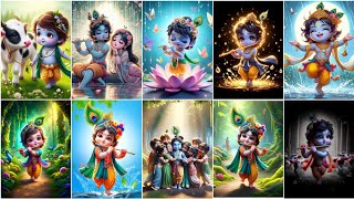 🙏 Cute Bal Krishna DP Photo | Little Krishna dp/pics/photo/images/wallpaper | Baby Krishna dp pics screenshot 2