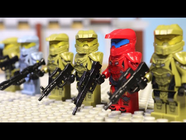 Lego battle stop motion (film) Brickfilmers vs Agents of COPPA